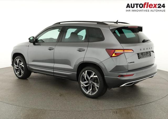 Skoda Karoq Sportline 4x4 2.0 TSI DSG Sportline, Pano, AHK, Navi, Matrix, Side, Winter, 5 J.-Garantie 