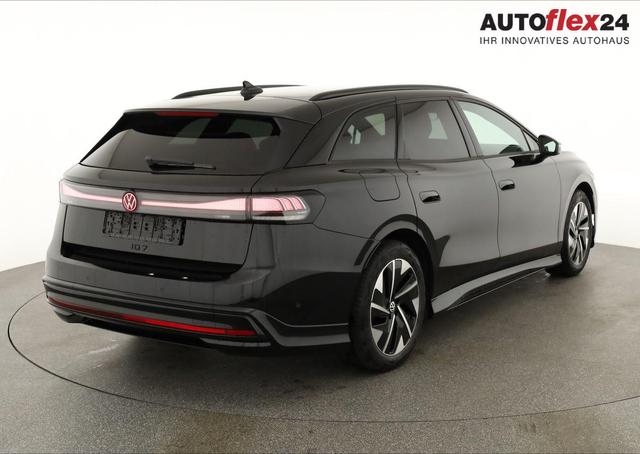 Volkswagen ID.7 Pro 210 kW Tourer Black, AHK, HuD, IQ.Light, IQ.Drive, AreaView, Side, Winter, 19-Zoll 