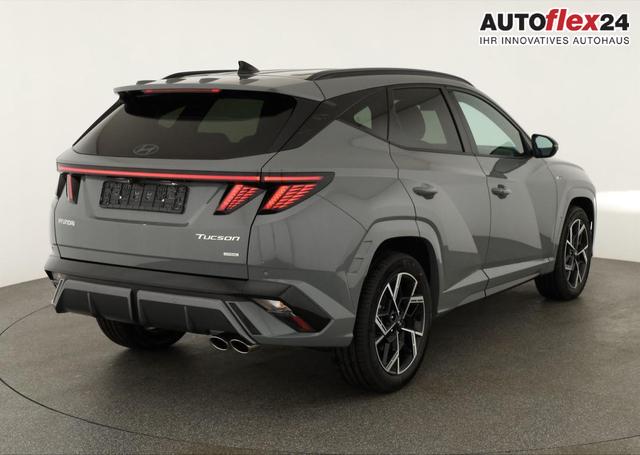 Hyundai TUCSON 1.6 T-GDI DCT 4WD N-LINE, el. Klappe, Teilleder, Navi, Kamera, ACC 
