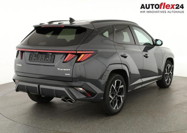 Hyundai TUCSON 1.6 T-GDI DCT 4WD N-LINE, el. Klappe, Teilleder, Navi, Kamera, ACC 