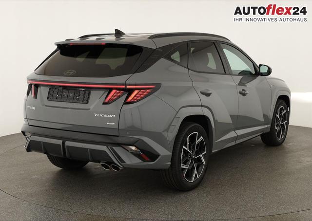 Hyundai TUCSON 1.6 T-GDI DCT 4WD N-LINE, AHK, el. Klappe, Teilleder, Navi, Kamera, ACC 