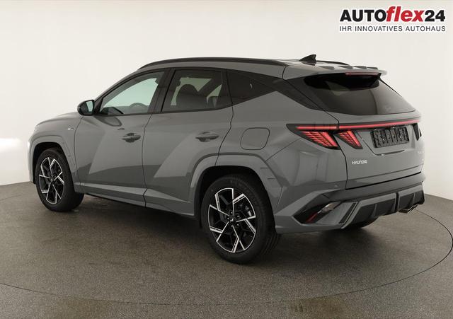 Hyundai TUCSON 1.6 T-GDI DCT 4WD N-LINE, AHK, el. Klappe, Teilleder, Navi, Kamera, ACC 