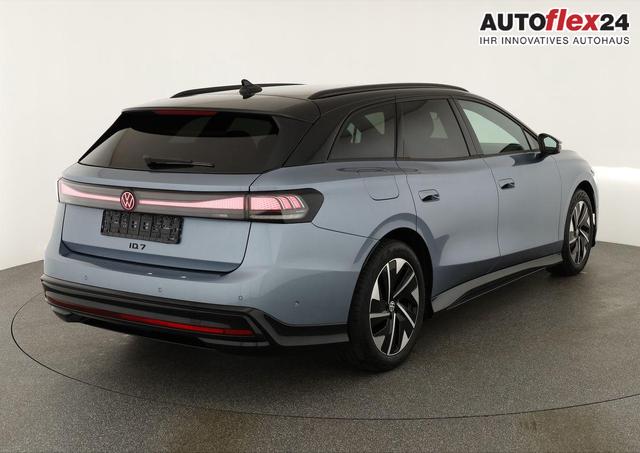 Volkswagen ID.7 Pro 210 kW Tourer Black, AHK, HuD, IQ.Light, IQ.Drive, AreaView, Side, Winter, 19-Zoll 