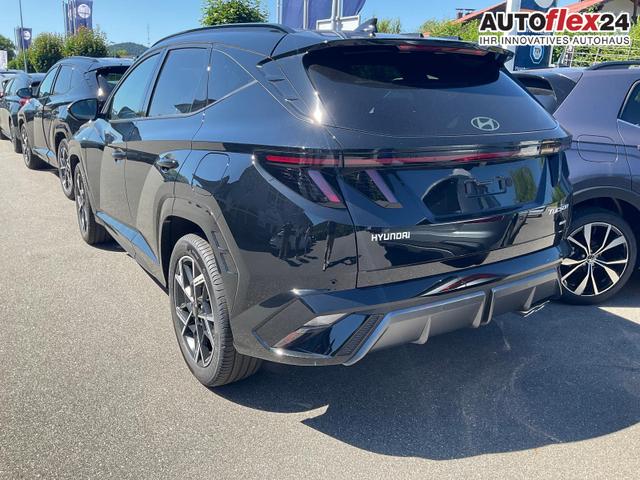 Hyundai TUCSON 1.6 T-GDI DCT 4WD N-LINE, AHK, el. Klappe, Teilleder, Navi, Kamera, ACC 