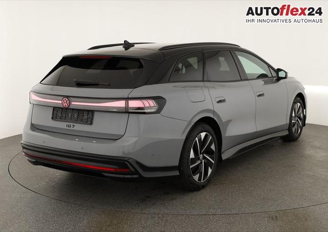 Volkswagen ID.7 Pro 210 kW Tourer Black, AHK, HuD, IQ.Light, IQ.Drive, AreaView, Side, Winter, 19-Zoll 