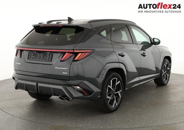 Hyundai TUCSON 1.6 T-GDI DCT 4WD N-LINE, AHK, el. Klappe, Teilleder, Navi, Kamera, ACC 