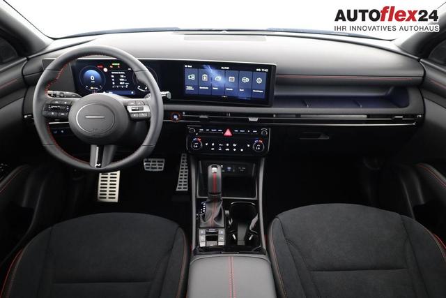 Hyundai TUCSON 1.6 T-GDI DCT 4WD N-LINE, AHK, el. Klappe, Teilleder, Navi, Kamera, ACC 