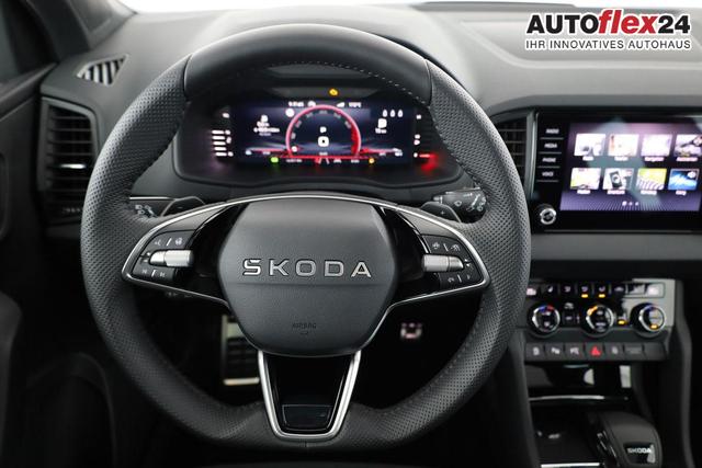 Skoda Karoq Sportline 1.5 TSI DSG Sportline, Pano, AHK, Navi, CANTON, Matrix, AreaView, Side, el. Klappe, FS-beheizbar, 5 J.-Garantie 