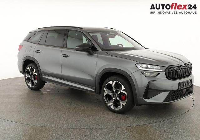 Vorlauffahrzeuge Skoda Kodiaq - 2.0 TSI 195 kW 4x4 RS DSG RS, AHK, Navi, Matrix, Canton, Side, FS-beheizbar, el. Klappe, Kamera, 20-Zoll, 5 J.-Garantie