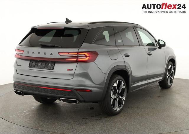 Skoda Kodiaq 2.0 TSI 195 kW 4x4 RS DSG RS, AHK, Navi, Matrix, Canton, Side, FS-beheizbar, el. Klappe, Kamera, 20-Zoll, 5 J.-Garantie 