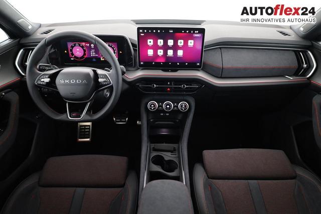 Skoda Kodiaq 2.0 TSI 195 kW 4x4 RS DSG RS, AHK, Navi, Matrix, Canton, Side, FS-beheizbar, el. Klappe, Kamera, 20-Zoll, 5 J.-Garantie 