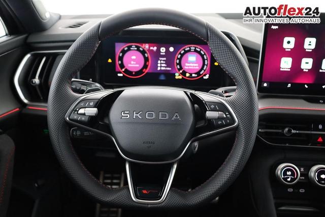 Skoda Kodiaq 2.0 TSI 195 kW 4x4 RS DSG RS, AHK, Navi, Matrix, Canton, Side, FS-beheizbar, el. Klappe, Kamera, 20-Zoll, 5 J.-Garantie 