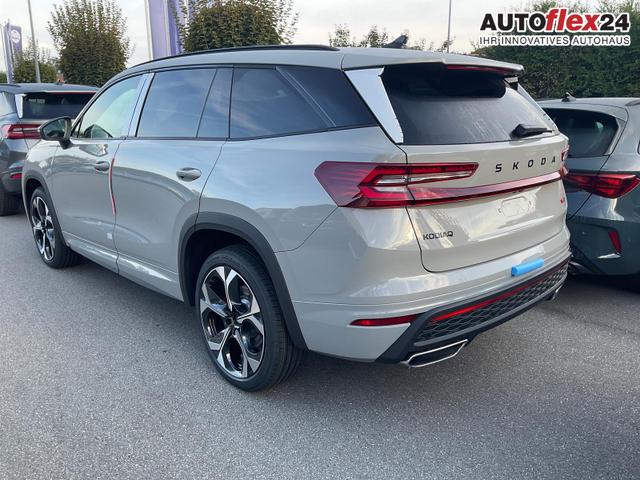 Skoda Kodiaq 2.0 TSI 195 kW 4x4 RS DSG RS, AHK, Navi, Matrix, Canton, Side, FS-beheizbar, el. Klappe, Kamera, 20-Zoll, 5 J.-Garantie 