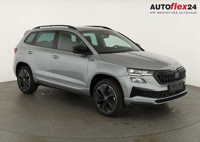 Vorlauffahrzeuge Skoda Karoq - Sportline 1.5 TSI DSG Sportline, AHK, Navi, CANTON, Matrix, AreaView, Side, Kamera, el. Klappe, FS-beheizbar, 5 J.-Garantie