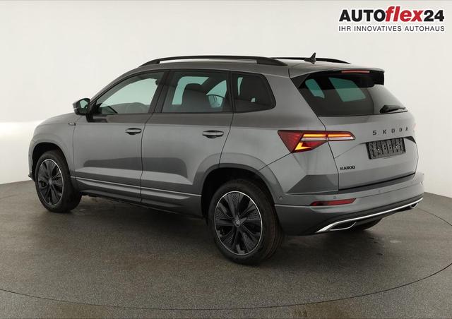 Skoda Karoq Sportline 1.5 TSI DSG Sportline, Pano, AHK, Navi, CANTON, Matrix, AreaView, Side, el. Klappe, FS-beheizbar, 5 J.-Garantie 