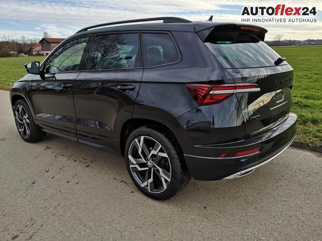 Vorlauffahrzeuge Skoda Karoq - Sportline 2.0TDI DSG 4x4 AHK Matrix Leder 19 Zoll