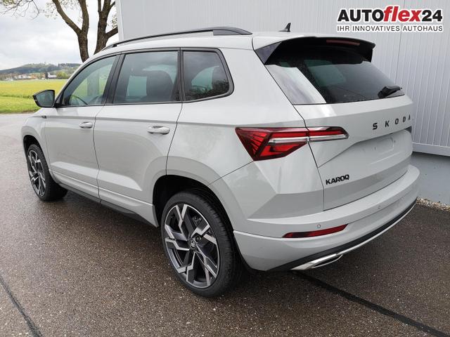 Vorlauffahrzeuge Skoda Karoq - Sportline 2.0TDI DSG 4x4 AHK Matrix Leder 19 Zoll