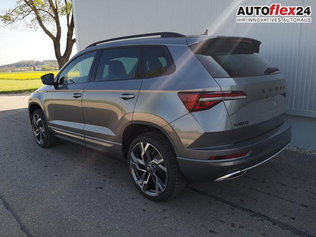 Vorlauffahrzeuge Skoda Karoq - Sportline 2.0TDI DSG 4x4 AHK Matrix Leder 19 Zoll