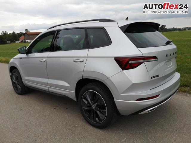 Vorlauffahrzeuge Skoda Karoq - Sportline 2.0TDI DSG 4x4 AHK Matrix Navi ACC