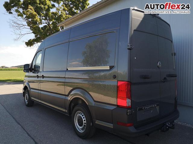 Vorlauffahrzeuge Volkswagen Crafter Kastenwagen - Kasten 35 mittellang Hochdach FWD 2.0 TDI L3H3 2 Schiebet&uuml;ren AHK Kamera 270 Grad App PDC GRA