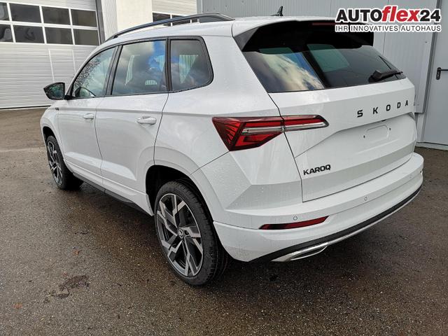 Vorlauffahrzeuge Skoda Karoq - Sportline 2.0TDI DSG 4x4 AHK Matrix Leder 19 Zoll
