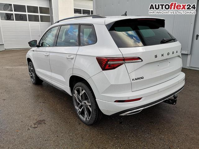 Skoda Karoq Sportline 2.0TDI DSG 4x4 AHK Matrix Leder 19 Zoll 