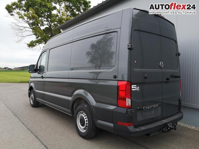 Vorlauffahrzeuge Volkswagen Crafter Kastenwagen - Kasten 35 mittellang Hochdach FWD 2.0 TDI L3H3 LED AHK Kamera 270 Grad App PDC GRA