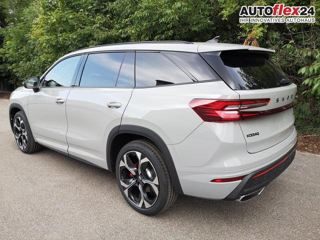 Vorlauffahrzeuge Skoda Kodiaq - 2.0 TSI 195 kW 4x4 RS DSG Standh. Leder 360 AHK 7 Sitzer Pano Head GV5