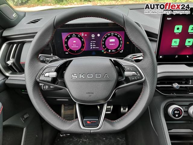 Skoda Kodiaq 2.0 TSI 195 kW 4x4 RS DSG Standh. Leder 360 AHK 7 Sitzer Pano Head GV5 