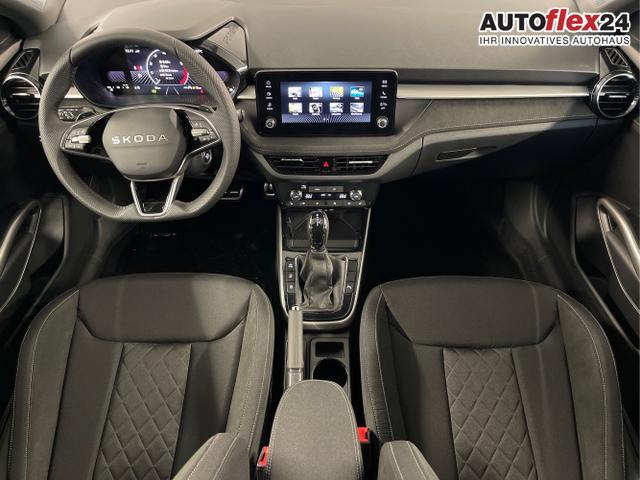 Skoda / Fabia / Blau / / / Selection 115PS DSG AHK+Dynamic+Kamera+Kessy+Alu16+Sitzheiz+Climatron+PDCvohi 