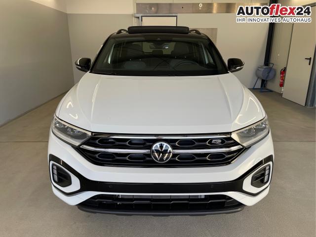 Volkswagen / T-Roc / Weiß / / / 190PS 4M DSG Pano+AHK+Black+IQ.Light+IQ.Drive+eHeck+Kamera+Alu19