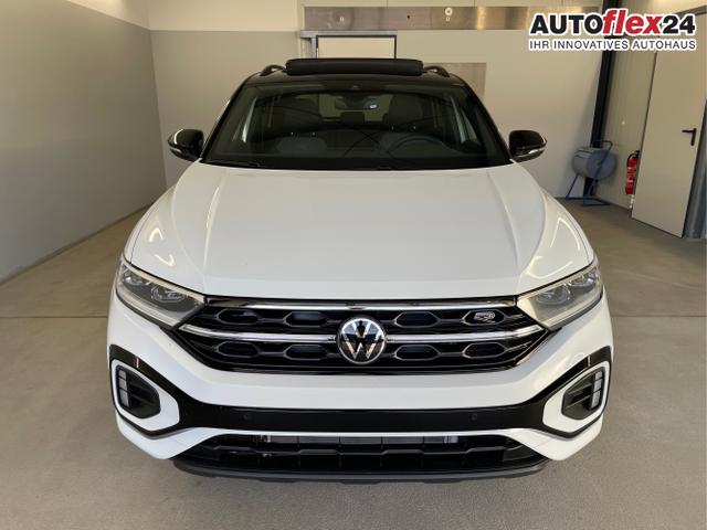 Volkswagen / T-Roc / Weiß / / / 190PS 4M DSG Pano+AHK+Black+IQ.Light+IQ.Drive+eHeck+Kamera+Alu19
