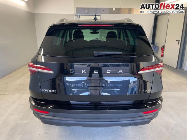 Skoda / Karoq / Schwarz / / / 150PS TDI DSG 4x4 AHK+Navi+ACC+Kamera+Sitzheiz+eHeck+GV5