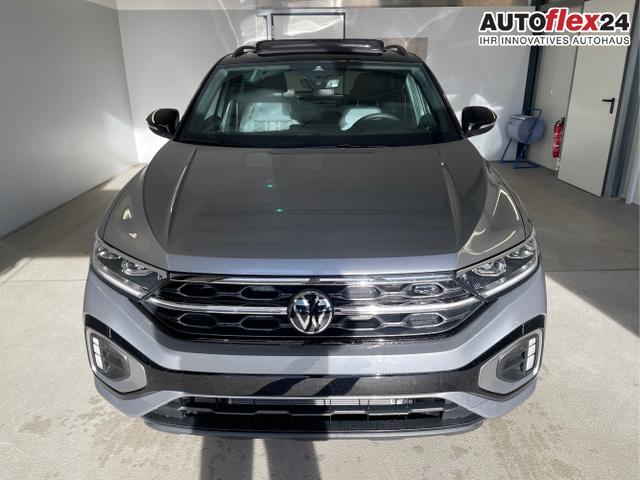 Volkswagen / T-Roc / [K2A2] Pyrit Silber Metallic / Dach Schwarz / / / 190PS 4M DSG Pano+AHK+Black+IQ.Light+IQ.Drive+eHeck+Kamera+Alu19