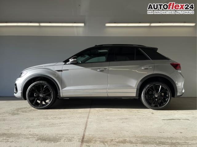 Volkswagen / T-Roc / [K2A2] Pyrit Silber Metallic / Dach Schwarz / / / 190PS 4M DSG Pano+AHK+Black+IQ.Light+IQ.Drive+eHeck+Kamera+Alu19