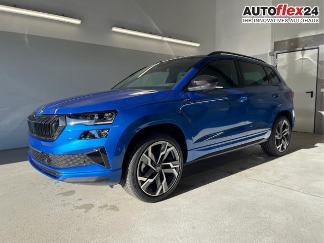 Vorlauffahrzeuge Skoda Karoq - Sportline TSI 4x4 360° 19 Zoll Navi AHK 360° ACC Frontscheibe beheizbar Travel Assist