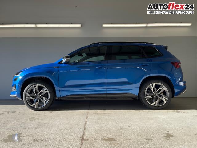 Skoda / Karoq / Blau / / / TSI 4x4 360°+19 Zoll+Navi+AHK