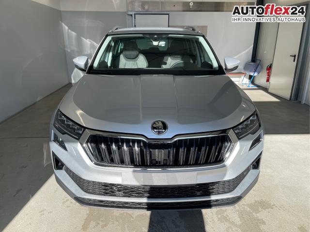Skoda / Karoq / Silber / / / 150PS TDI DSG 4x4 AHK+Navi+ACC+Kamera+Sitzheiz+eHeck+GV5