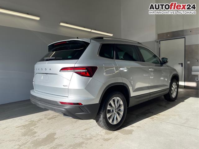 Skoda / Karoq / Silber / / / 150PS TDI DSG 4x4 AHK+Navi+ACC+Kamera+Sitzheiz+eHeck+GV5