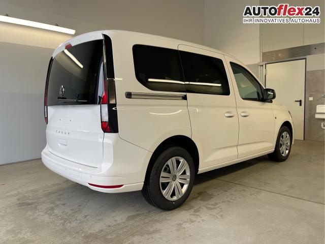 Volkswagen / Caddy / Weiß / / / 115PS AHK+Climatronic+App-Connect+Winter+GVL+PDC+Side u. Lane Assist