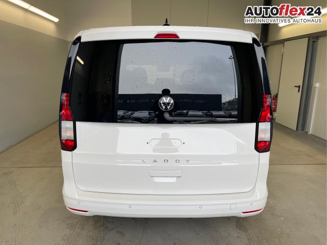 Volkswagen / Caddy / Weiß / / / 115PS AHK+Climatronic+App-Connect+Winter+GVL+PDC+Side u. Lane Assist
