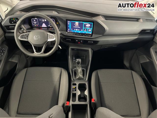 Volkswagen / Caddy / Wei&szlig; / / / 115PS AHK+Climatronic+App-Connect+Winter+GVL+PDC+Side u. Lane Assist