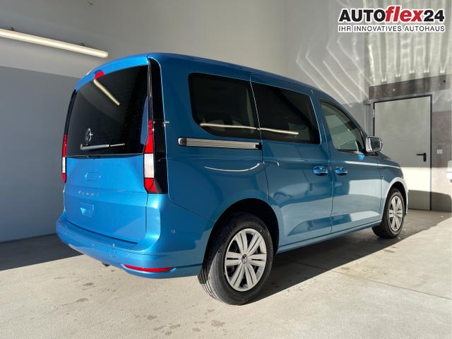 Volkswagen / Caddy / Blau / / / 115PS DSG AHK+Kamera+ACC+Parklenk+SHZ+Side Assist+App-Connect