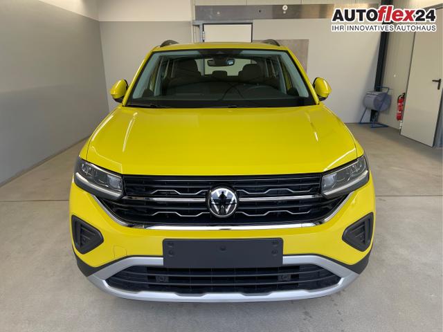 Volkswagen / T-Cross / Gelb / / / 95PS PDC vo+hi+Sitzheizung+App+Side+Travel+Stau+ACC+Klima