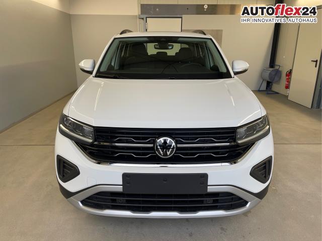 Volkswagen / T-Cross / Weiß / / / 95PS PDC vo+hi+Sitzheizung+App+Side+Travel+Stau+ACC+Klima 
