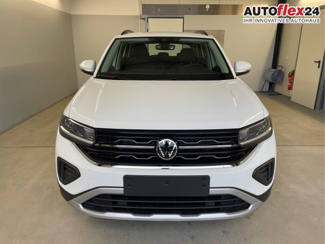 Volkswagen / T-Cross / Weiß / / / 95PS PDC vo+hi+Sitzheizung+App+Side+Travel+Stau+ACC+Klima