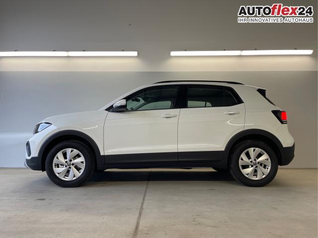 Volkswagen / T-Cross / Weiß / / / 95PS PDC vo+hi+Sitzheizung+App+Side+Travel+Stau+ACC+Klima