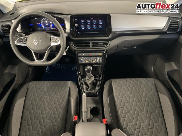 Volkswagen / T-Cross / Grau / / / 95PS PDC vo+hi+Sitzheizung+App+Side+Travel+Stau+ACC+Klima