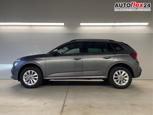 Skoda / KAMIQ / Grau / / / 115PS DSG Matrix+AHK+Kamera+PDC vor+hi+Kessy+Sitzheizung+GVL