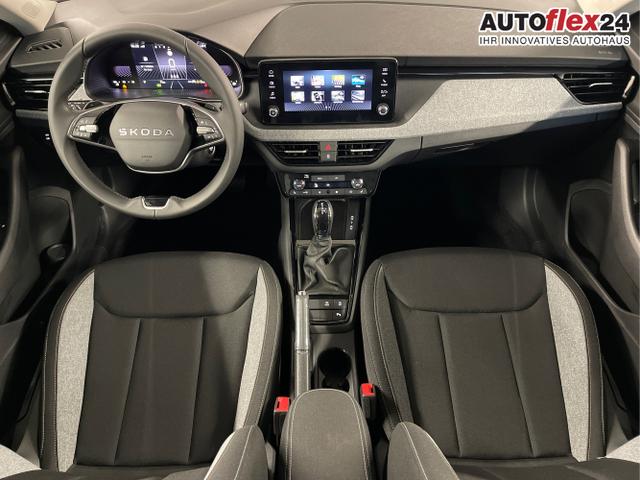Skoda / KAMIQ / Grau / / / 115PS DSG Matrix+AHK+Kamera+PDC vor+hi+Kessy+Sitzheizung+GVL